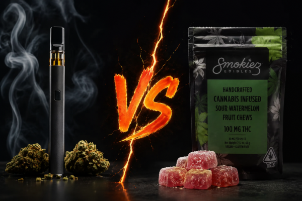 THC Edibles vs. Vaping